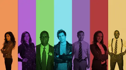 تصویر زمینه و والپیپر سریال بروکلین ناین ناین brooklyn nine nine