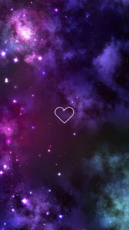 عکس قلب آسمانی و پر ستاره برای استوری‌های جذاب اینستاگرام
