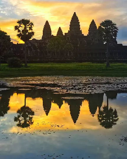 عکس انکگور وات جاذبه گردشگری کشور کامبوج