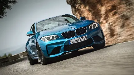 عکس خودروی bmw m2 با کیفیت 4K