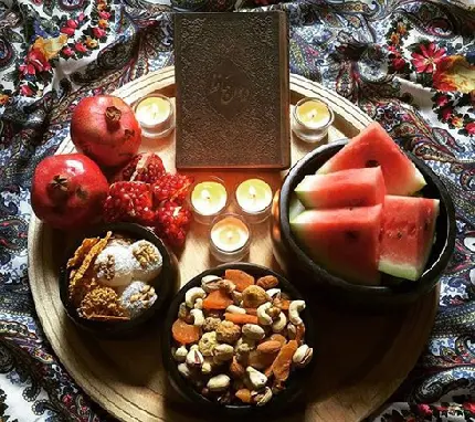 عکس برای شب یلدا دخترانه