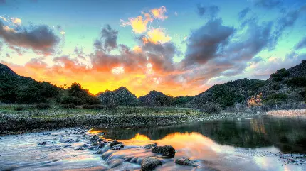 دانلود تصویر زمینه بسیار زیبا از منطقه ملیبو در کالیفرنیا