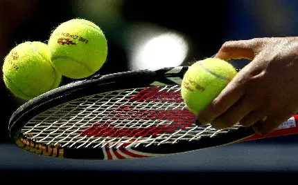 عکس ورزش تنیس برای پروفایل شیک در روز بین المللی تنیس