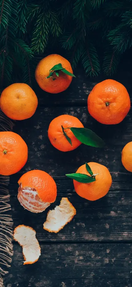 والپیپر پرتقال میوه ای انرژی زا و دارای عطر فوق العاده