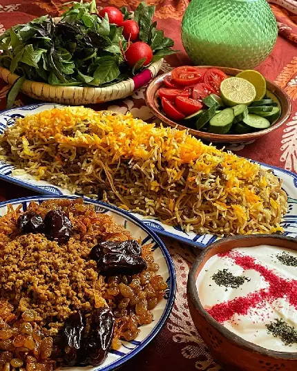عکس رشته پلو یک غذای اصیل ایرانی