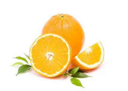 عکس با کیفیت و ساده از میوه خوش بوی پرتقال برای پوستر
