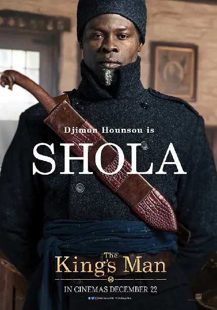 پس زمینه جیمون هونسو در نقش شولا در فیلم مرد پادشاه