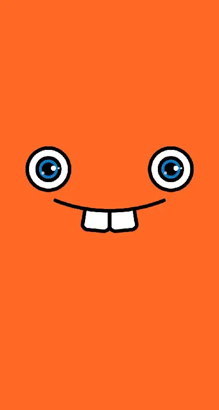 عکس فول اچ دی نارنجی رنگ کارتونی برای پروفایل واتساپ