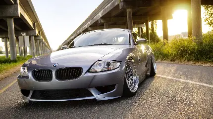 عکس ماشین BMW Z4 با رنگ نقره ای
