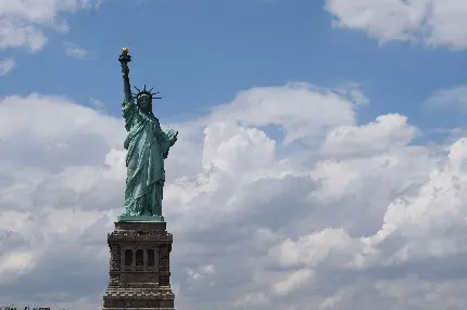 دانلود عکس تصویر زمینه مجسمه آزادی نیویورک با کیفیت بالا