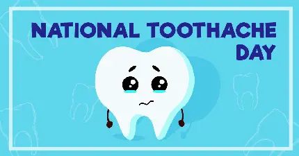 دانلود عکس نوشته روز جهانی toothache با بهترین کیفیت