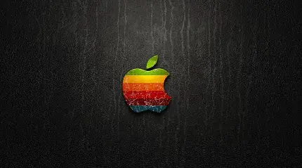 عکس رنگی رنگی و زیبای سیب گاز زده ارم اپل با کیفیت بالا