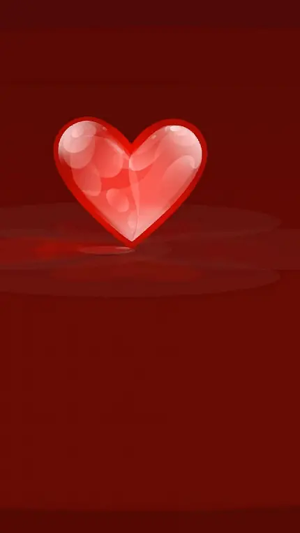 دانلود عکس جذاب و دیدنی قلب قرمز برای استوری واتساپ