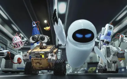 پس زمینه انیمیشن وال ای WALL E انیمیشن مورد تحسین منتقدان
