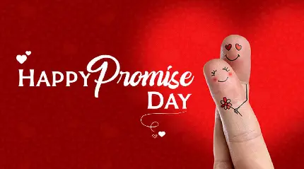 عکس نوشته Promise Day روزی برای عشق دادن و قدردانی از یکدیگر