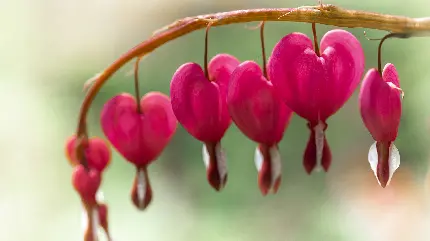 عکس و تصویر زمینه گل و گیاه قلب خونین از گیاهان گلدار 