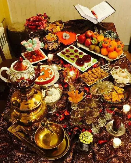 عکس برای شب یلدا دخترانه