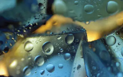 عکس جالب و دیدنی قطرات آب از نمای نزدیک با کیفیت فول اچ دی
