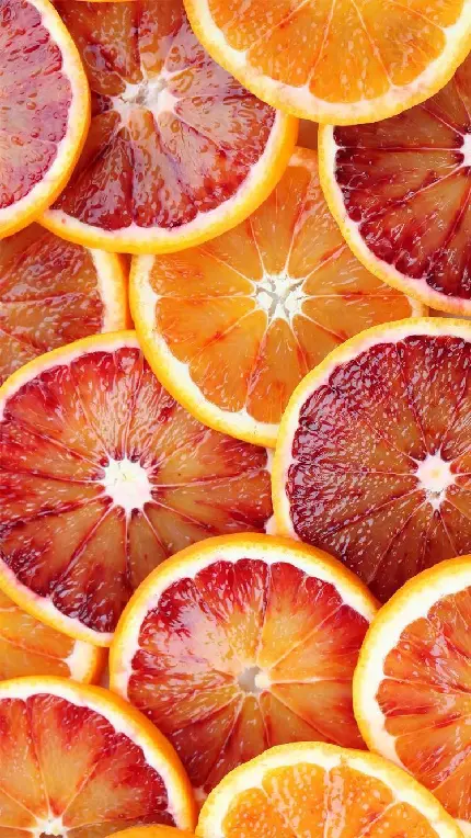 بک گراند پرتقال های خونی میوه ای برای درمان بیماری ها