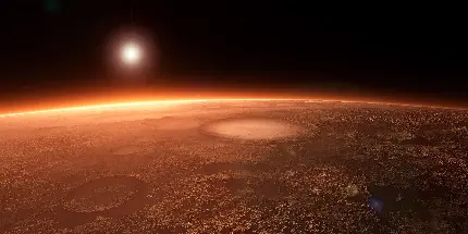 عکس سیاره مریخ با کیفیت بالا