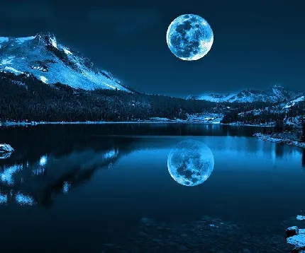عکس ماه کامل زیبا