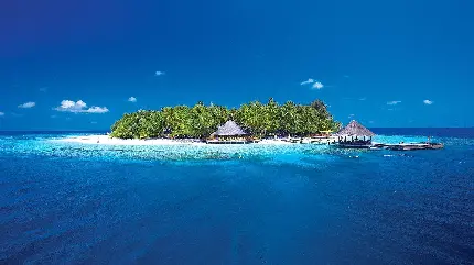 عکس تصویر زمینه جزیره مالدیو