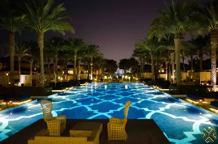 عکس از هتل ساحلی دبی منطقه پالم