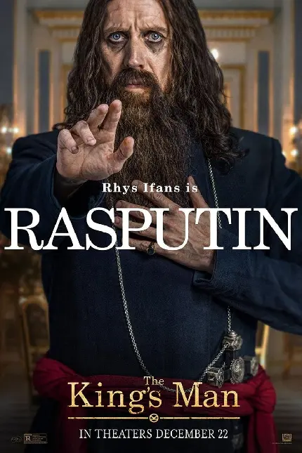 والپیپر Rhys Ifans گریگوری راسپوتین در فیلم مرد پادشاه