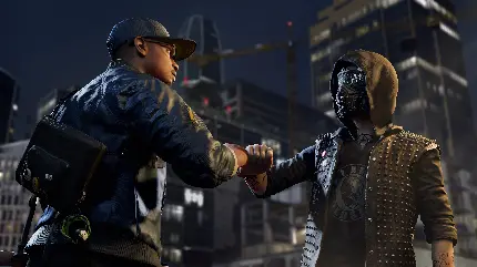 عکس تصویر زمینه جالب از بازی watch dogs 2 برای اکس باکس