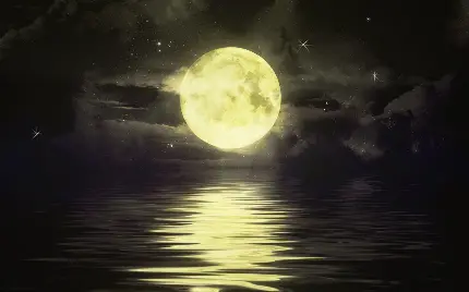 عکس تصویر زمینه ماه کامل