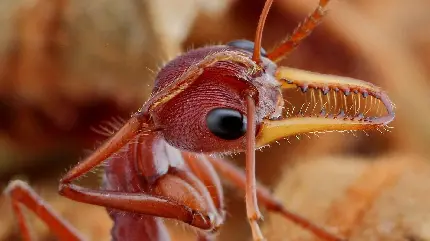 عکس مورچه زیر میکروسکوپ