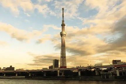 عکس برج توکيو اسکای‌تری