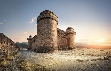 عکس زیبا از قصر و قلعه باشکوه الحمرا ساخته معماران مسلمان در اندلس
