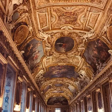 عکس کاخ لوور پاریس