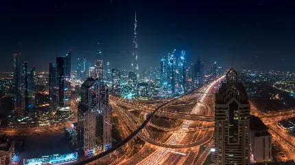 عکس زیبا از مرکز دبی