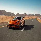 چاپ قاب موبایل و گوشی عکس از ماشین کوروت سوپر شارژر مدل Chevrolet Corvette ZR1
