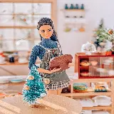 چاپ قاب موبایل و گوشی عکس پروفایل عروسک باربی آشپز با کیفیت فور کی