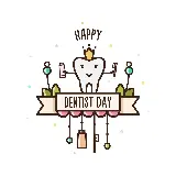 چاپ قاب موبایل و گوشی عکس نوشته Dentists Day روزی برای گرامی داشت