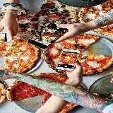 چاپ قاب موبایل و گوشی عکس روز جهانی پیتزا national pizza day با بهترین کیفیت