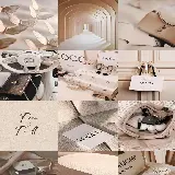 چاپ قاب موبایل و گوشی والپیپر چند تکه کرمی با کیفیت بالا