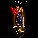 چاپ قاب موبایل و گوشی عکس سریال WandaVision با شخصیت‌ های واندا ماکسیموف و ویژن