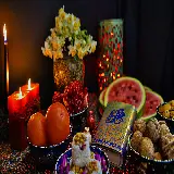 چاپ قاب موبایل و گوشی عکس سفره آرایی و میز شب چله