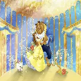 چاپ قاب موبایل و گوشی عکس با کیفیت انیمیشن دیو و دلبر Beauty and the Beast
