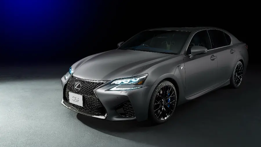 تصویر لکسوس جی اس اف Lexus GS F با رنگ متالیک برای بک گراند دسکتاپ