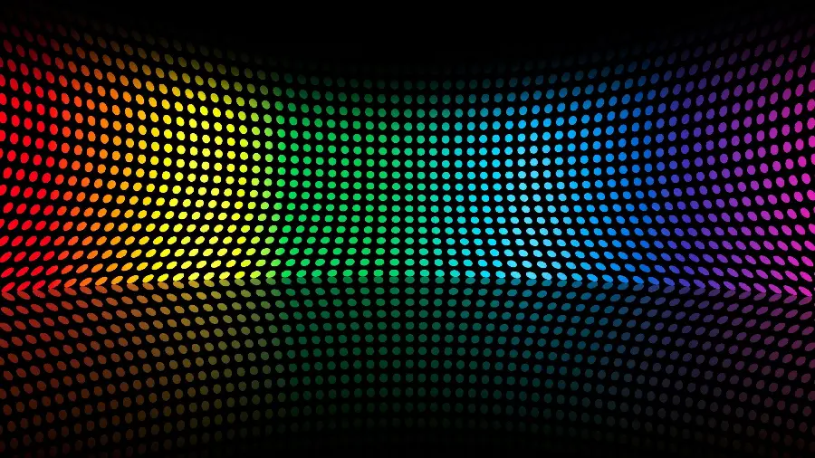 پربازدیدترین عکس اکولایزر با تم رنگین کمانی ویژه برای والپیپر ویندوز 11