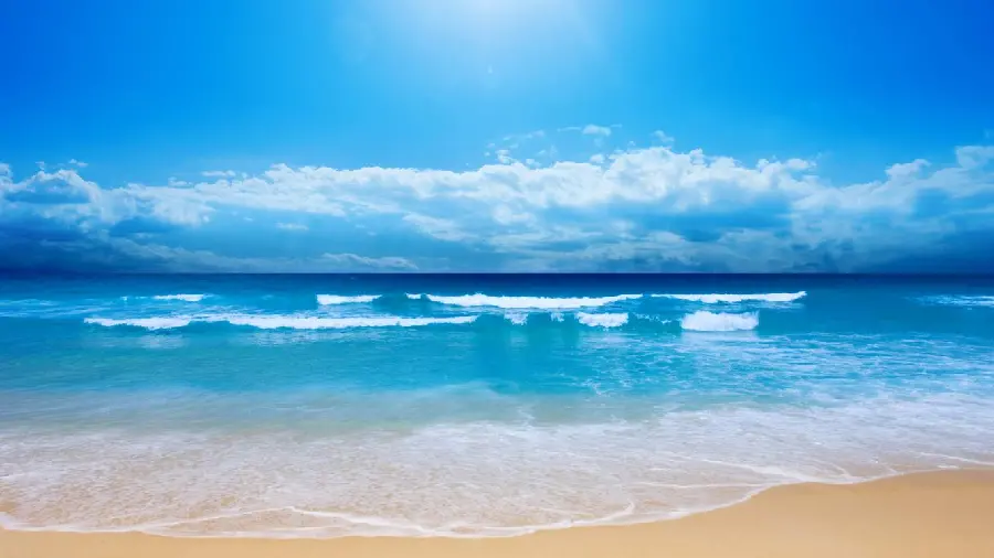 عکس پروفایل اقیانوس و ساحل با منظره بسیار زیبا و کیفیت اچ دی
