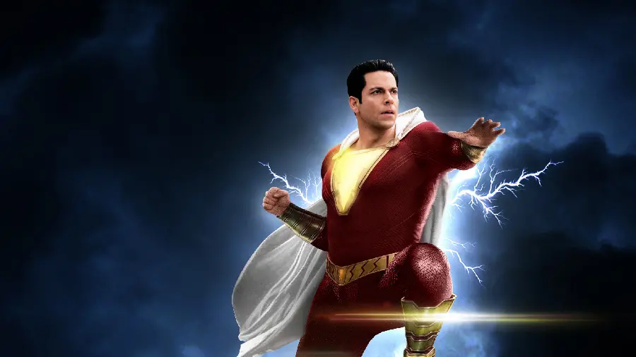 دانلود عکس شزم Shazam مناسب برای چاپ بر روی کاغذ رنگی به عنوان پوستر