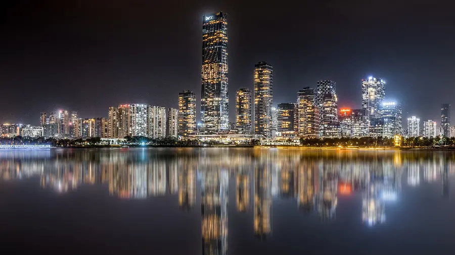 عکس هنگ کنگ شهر آسمان خراش ها با کیفیت 9K