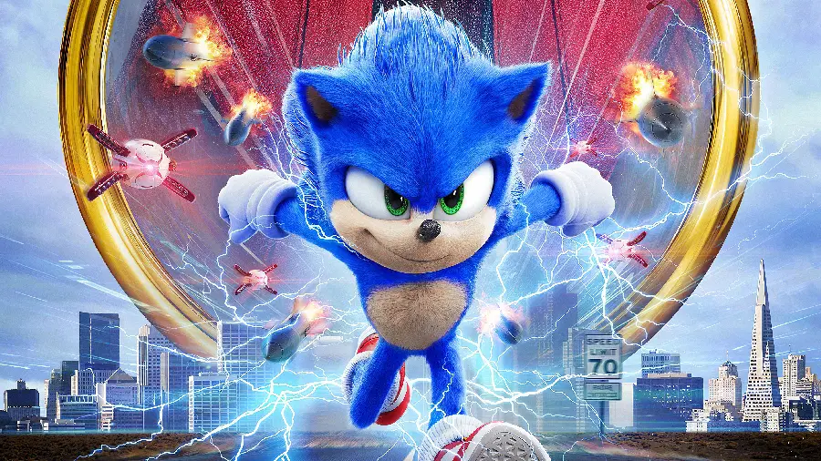دانلود عکس و پوستر جدید فیلم سونیک Sonic با بازی جیم کری