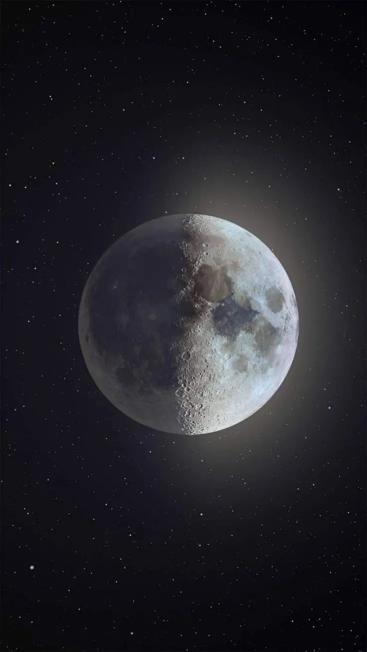 دانلود تصویر زمینه ماه کامل برای گوشی های آیفون